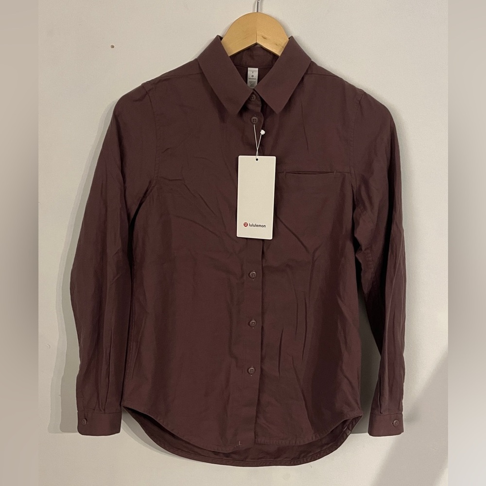 [NEW] Lululemon Full Day Ahead Flannel Shirt